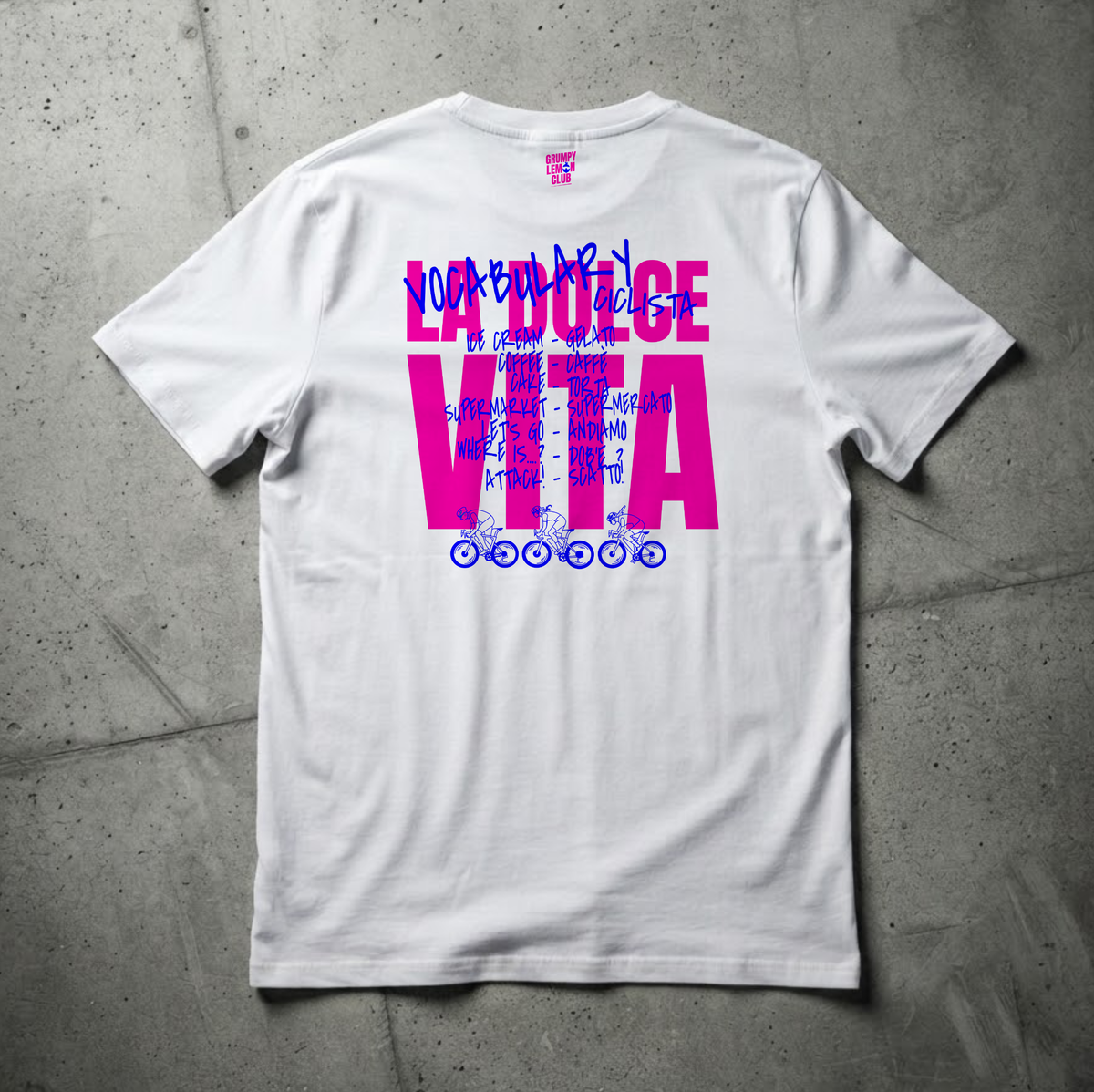 La Dolce Vita Tee -  Cyclist Edition (Classic Fit)
